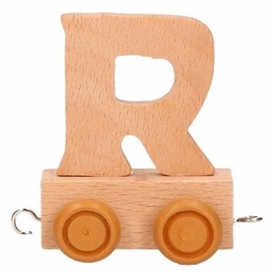 Trein met de letter R