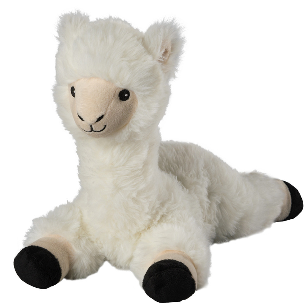 Warmteknuffel lama/alpaca wit 37 cm knuffels kopen